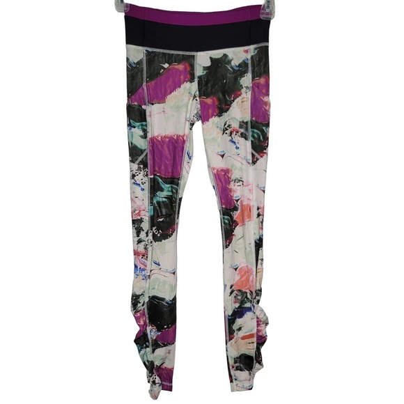 Lululemon Pants Size 4 Speed Tight III All Full-On Luxtreme Pigment Wave - Picture 4 of 7